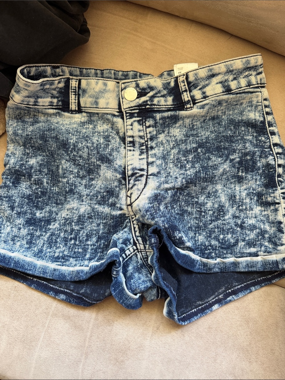 H&M Acid Wash Blue Jean Shorts